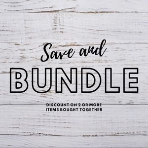 Save money and bundle!💗